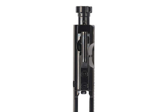 Cryptic Coatings Mystic Black AR-15 bolt carrier group for 5.56 NATO features a properly staked gas key